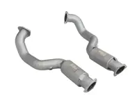 OPF Delete pipes titanium ceramic coated with resonator. Porsche 718 Cayman GT4 RS - 9GT254351B, 9GT254351C, 9GT254350B, 9GT254350C - 9MTIGT254351CR